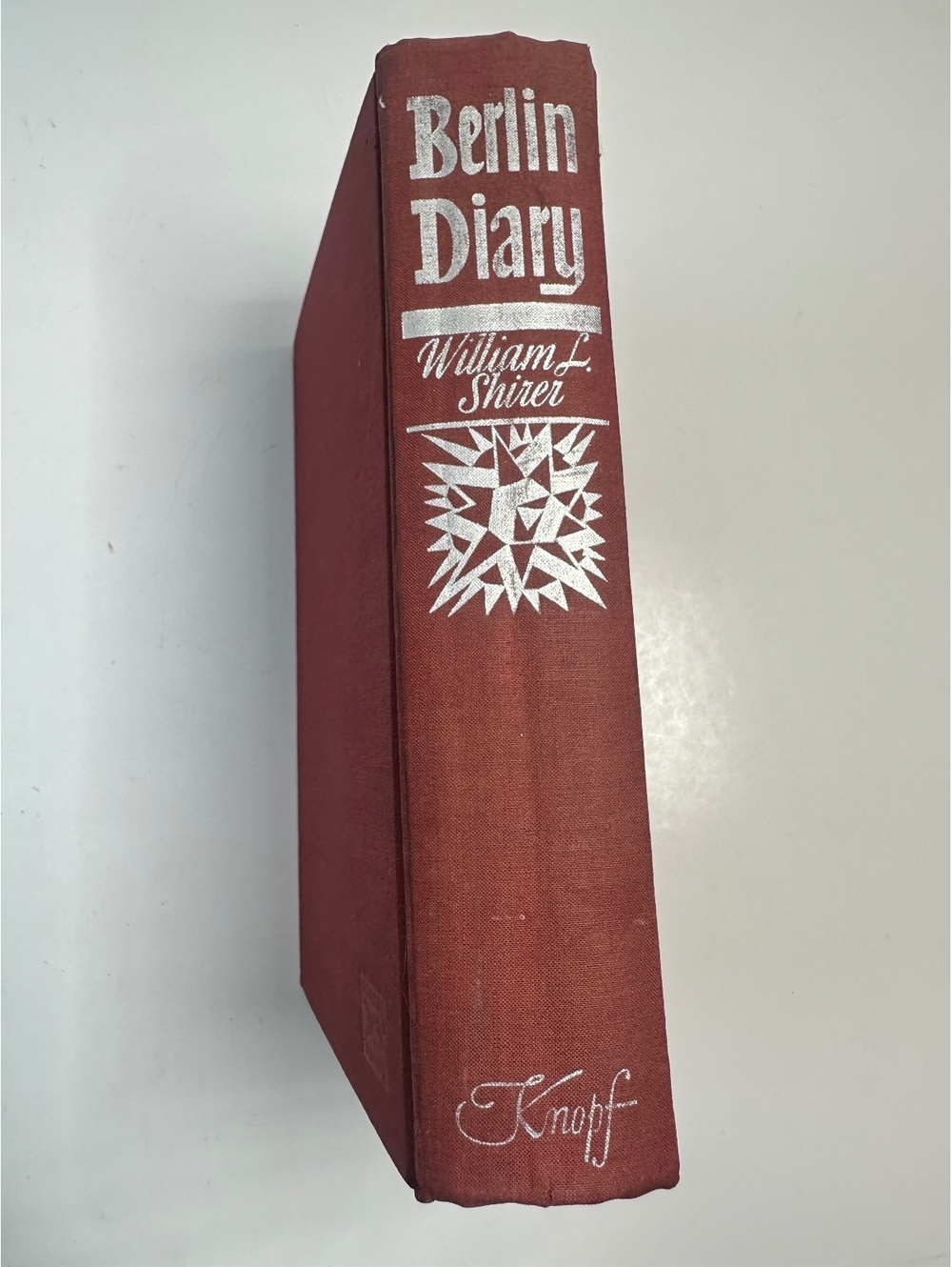 Berlin Diary William L Shirer Journal of A Foreign Correspondent 1934-1941 WWII
